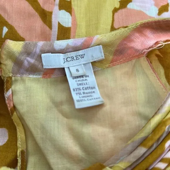 J.‎ Crew Women’s Sleeveless Tank top Blouse Ruffles at neck size small - Picture 6 of 8